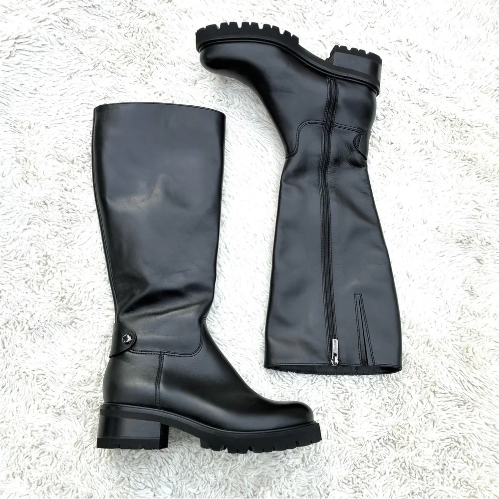 La Canadienne NWOT Cava Waterproof Black Leather Boots Sz 6.5 - Picture 7 of 11